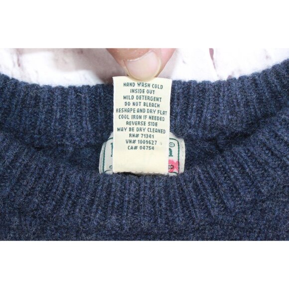 LL Bean Rangeley Merino Crew Neck Sweater Taupe Heather